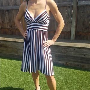 Like New No appt. necessary striped dress